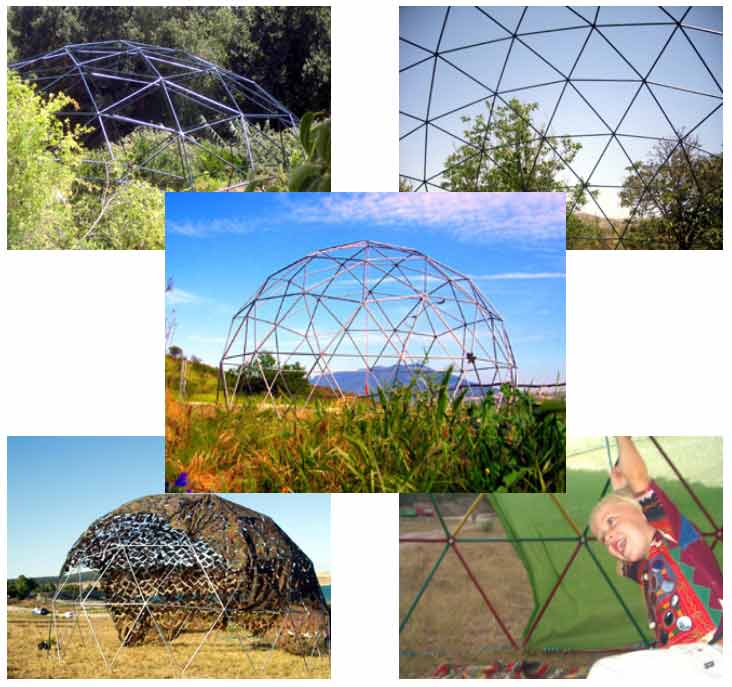 Collage of Dome photos